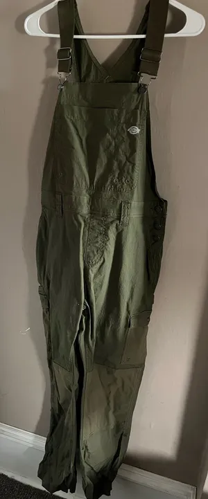 Green Dickies Overalls  thumbnail 1