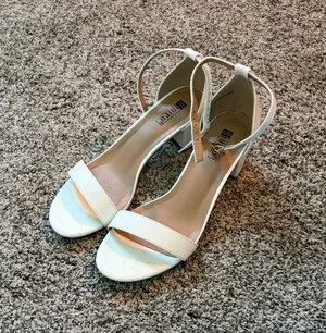 White Heels Amazon thumbnail 1
