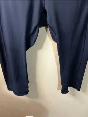 Calia Carrie Underwood Navy Blue Crop Capri Athletic Surplice Back Hem Leggings thumbnail 4