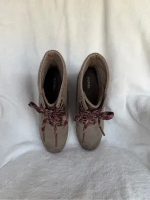 Sorel Women's Lexi Wedge Boots Khaki 7.5 thumbnail 9