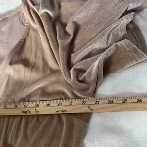Baltic Born‎ Size-XXL Meghan Velvet Wrap Maxi Dress Champagne thumbnail 6