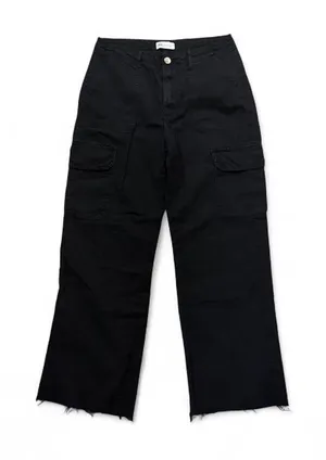 Zara Black Cargo Pants 🖤 thumbnail 1