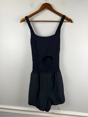 Free People Movement Righteous Women's Black Runsie New size large thumbnail 5