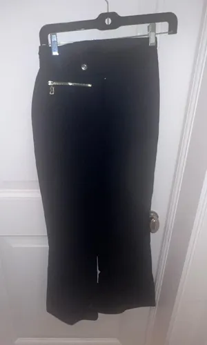 Bogner Womens Ankle Zip Leg Ski Snowboard Pant Black Zipper thumbnail 1