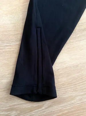 Nike Women’s Dri-FIT Black Zip-Ankle Track Pants M thumbnail 2