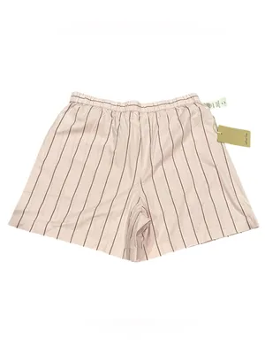 Wilfred Free Breeze 5” Bailey Lilac Pink Pinstripe Organic Pullon Shorts S thumbnail 3