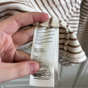 Maeve Anthropologie Stripped Sweater Top thumbnail 7