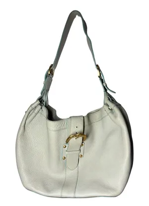 Dooney & Bourke VTG light Blue Pebbled Shoulder Bag Y2K thumbnail 1