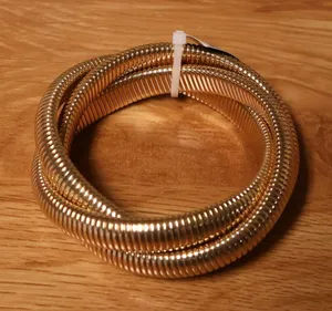 Alfani Twisted Snake Chain Bangle Bracelet Womens Size 8‎ Gold Tone Neutral thumbnail 1