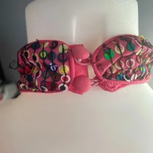 Revolve X by NBD Cocktail Pink‎ Sequin Dress GUC! Size Medium HTF! 0211 thumbnail 7