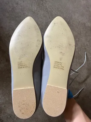 Women's Grey Lace-Up Pointed Toe Flats thumbnail 3