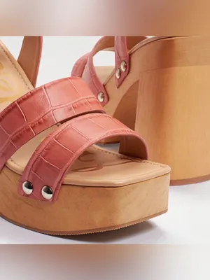 Sam Edelman Rosalind Platform Block Heel Sandal Terracotta Rose Sz 7 NEW IN BOX thumbnail 7