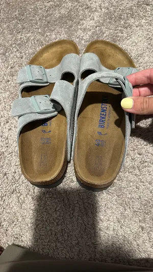 Light Blue Birkenstock Sandals thumbnail 2
