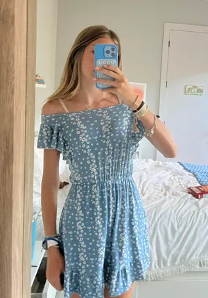 Floral Dress Multi Size XS thumbnail 1