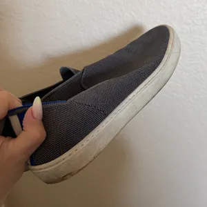 Rothy’s Original Slip On Sneaker Size 8.5 in grey‎ thumbnail 4