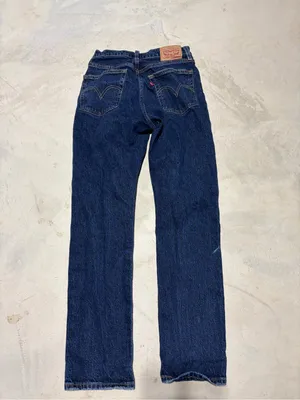 Levi’s 501 Dark Blue Denim Jeans 25 x 30 thumbnail 12