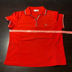 Red Polo Short Sleeve Tee thumbnail 4