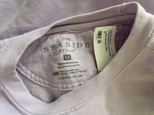 The Seaside Style Light Purple Crewneck thumbnail 3