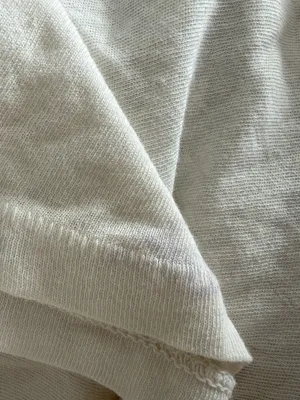 Anine Bing Ashton Tee Vintage Bing in Washed Buttercream sz S guc thumbnail 7