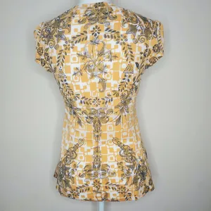 Solemio / Small / Yellow and Gray Tee thumbnail 3