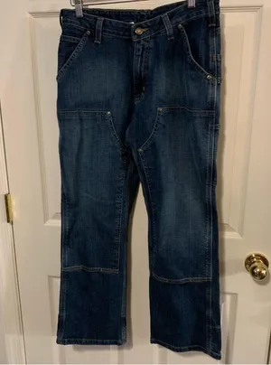 NWT Carhartt Women's Relaxed Fit Double-Front Carpenter Jeans thumbnail 3