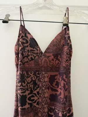 White Fox Boutique Don’t Phone Me Maxi Dress Marrakech Print thumbnail 5
