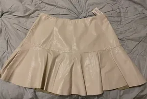 Impeccable Pig Leather Skirt thumbnail 1
