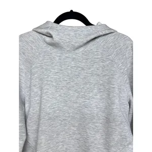 Lululemon Airwrap Modal Pullover Hoodie Heathered Core‎ Ultra Light Grey Size 6 thumbnail 4