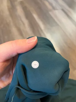 Lululemon Fast and Free High Rise Fleece Lined Leggings in Green Jasper thumbnail 7