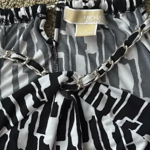 Michael Kors Women’s Silver Chain Halter Top in Large thumbnail 7