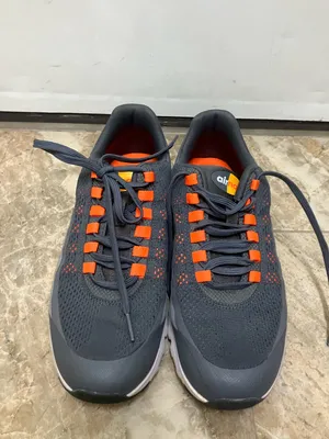 Size 8.5 Nike Air Max 95 Ultra Dark Grey‎ Total Orange Lifestyle Shoes 749212-00 thumbnail 7