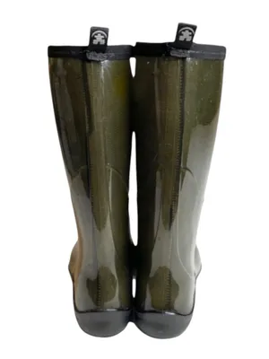 Kamik ☔︎︎ Heidi Glossy Tall Wellies Rainy Day Rain Boot ☔︎︎ Khaki Green ☔︎︎ 7M thumbnail 8