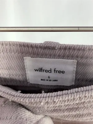 Aritzia Wilfred Free Modern Utility‎ Pants in Purple Slate Size 6 thumbnail 5