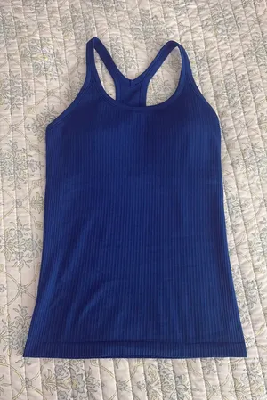Blue Lululemon Ebb To Street Tank  thumbnail 1