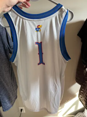 Adidas University of Kansas Basketball Jersey thumbnail 2