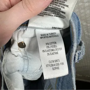 Agolde Light Wash Mid Rise‎ Skinny Jeans thumbnail 6