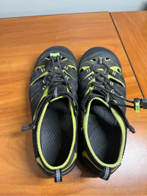 Keen Newport‎ H2 Women's Black Yellow Hiking Sandal Bungee Outdoor Water Shoe W6 thumbnail 4
