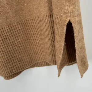 J‎ Crew Tan Wool Alpaca Blend Turtleneck Sweater Sz Med Minimalist Scandinavian thumbnail 5