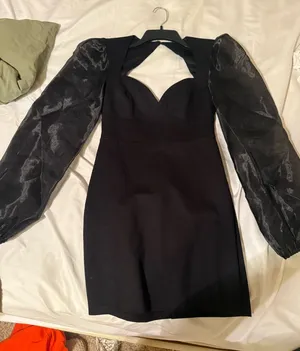 Lulus Mini Black Dress thumbnail 1