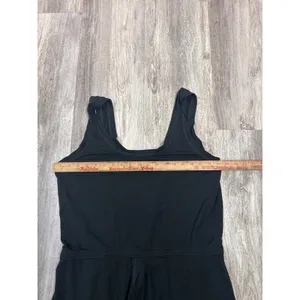 Vuori Women Black Lux Jumpsuit Size Large Racerback Drawstring Jogger Active thumbnail 8