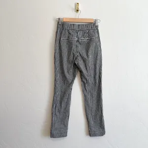 Hollister | NWT Gingham Crop Tank & High-Rise Pants Set in‎ Black White thumbnail 5