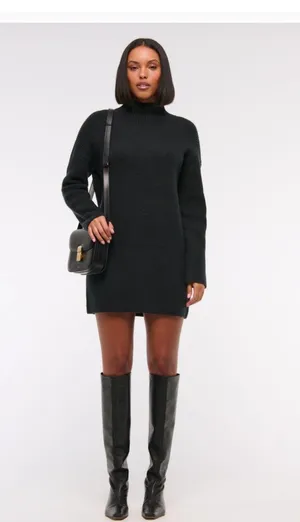 Abercrombie And Fitch Mini Sweater dress thumbnail 2