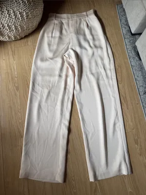 Vince Wide-Leg Trousers in Soft Blush thumbnail 1