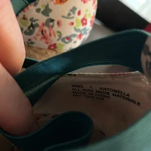 Report platform shoes size 7 Antonella floral. thumbnail 4