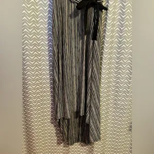 Anthropologie / Maeve | Salsola Striped Hi-Low Tie-Waist Maxi Dress, size XS thumbnail 5