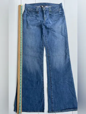 Vintage Lucky Brand Flare Jean, Low Rise, Size 29 (8), EUC thumbnail 2