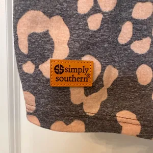 Simply Southern - Absolutely Adorable Cheetah Print Top with Twist Back! thumbnail 3