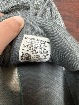 Under Armour Mens Grey Charged Rogue Tennis Shoes Size 11 thumbnail 8
