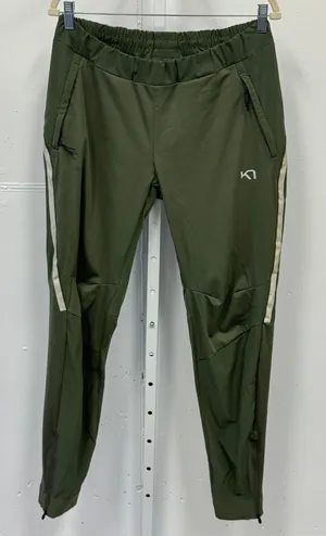 Kari Traa Thale Training Pant Women's‎ Olive Green High Rise Outdoor Tapered Med thumbnail 1