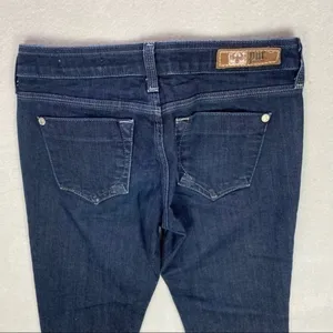 Pur Bardot Stretch Dark Wash Denim Relaxed Comfort Fit Jean‎ thumbnail 8